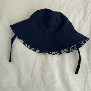 Patagonia Baby Sun Hat Navy Reversible
